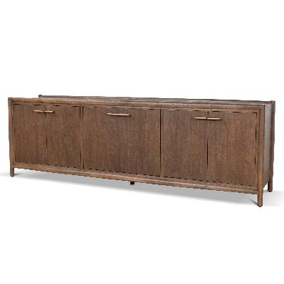 sophia 2.38m sideboard - walnut 