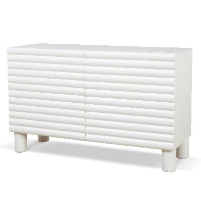 vasuda 1.2m sideboard unit - white 