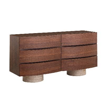 dorit chest of drawer - walnut 