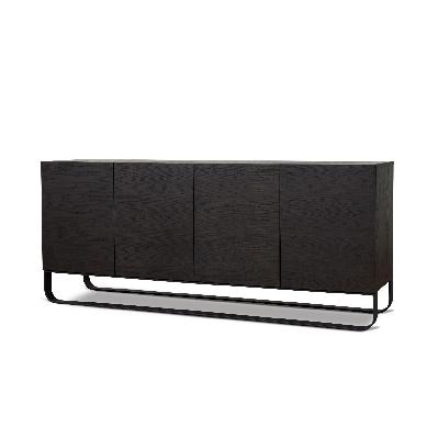 strado 1.8m sideboard unit - dark walnut 