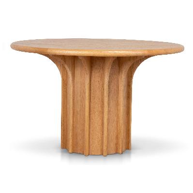 alberti 1.2m round dining table - natural