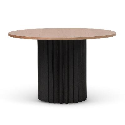 luther 1.2m round dining table 