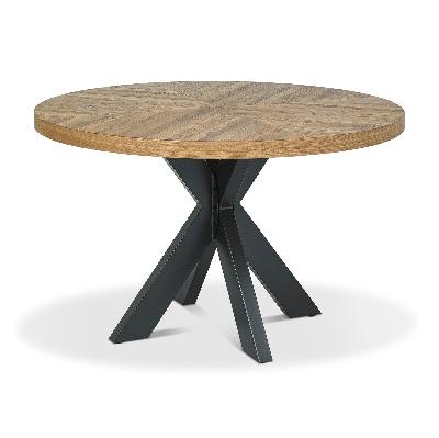tammi 4 seater round dining table - european knotty oak