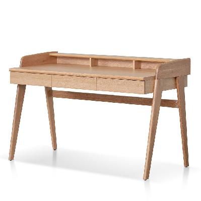 brendon home office desk - natural oak 