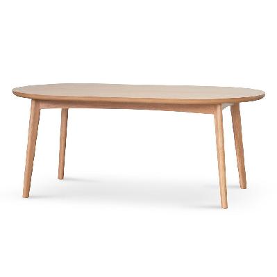 brendon 1.85m dining table - natural oak 