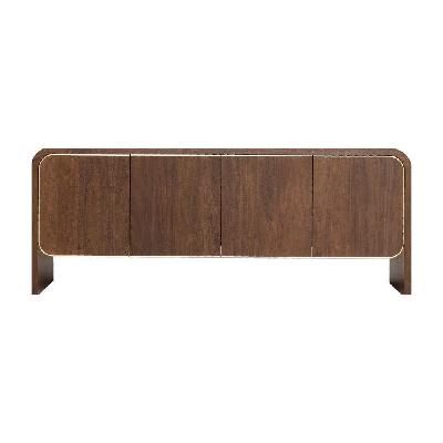 boran 2m buffet unit - walnut 