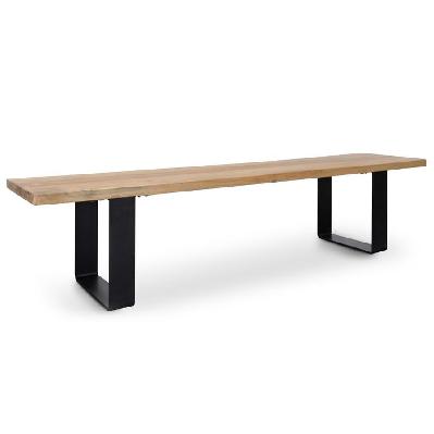 dalton 2m reclaimed wood bench 