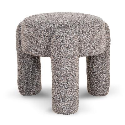 tasker ottoman - choco brown