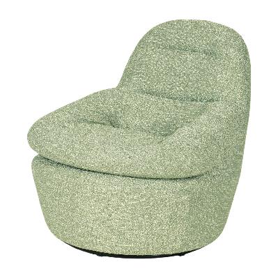 nalini swivel lounge chair - mint green