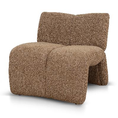 novo lounge chair - almond brown