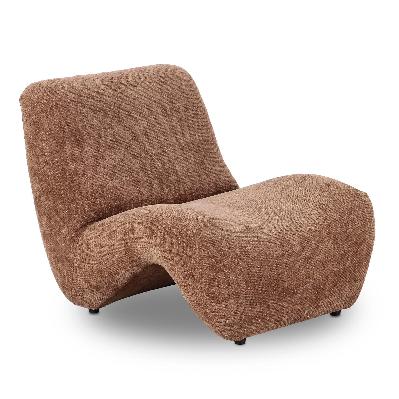 silviora lounge chair - lila nutmeg