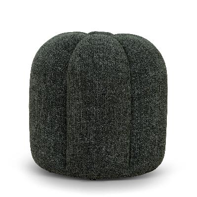 calvion low ottoman - moss green