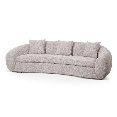 howard 3 seater sofa - ash grey boucle 