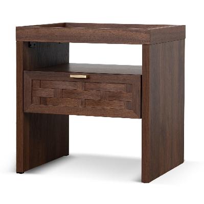 kavelo bedside table - walnut