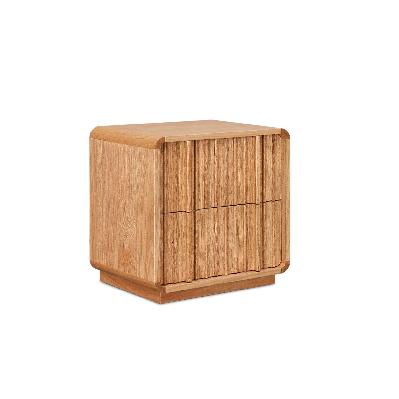 elviano bedside table - natural