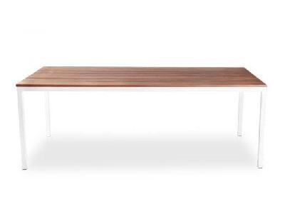 cape outdoor dining table - solid spotted gum - l1900 x w980 x h760mm 