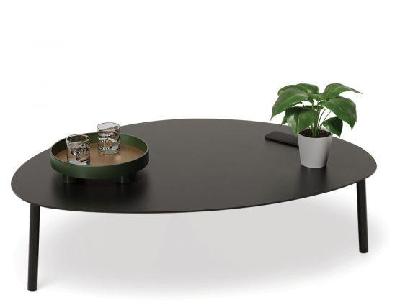 cetara outdoor coffee table - large - black