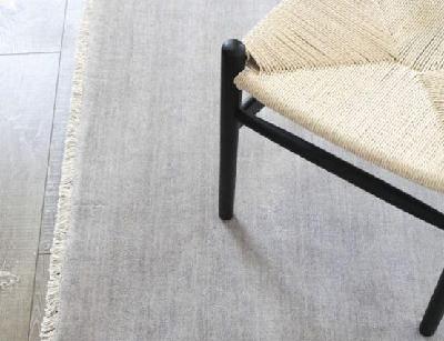 diva handloom knotted wool rug moonstone - 160 x 230cm 