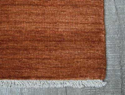 diva handloom knotted wool rug ochre - 160 x 230cm 