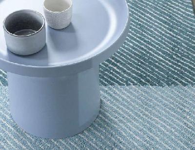 pinstripe geometric design pure wool rug oasis - 160 x 230cm 