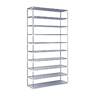 10 tier stackable shoe rack