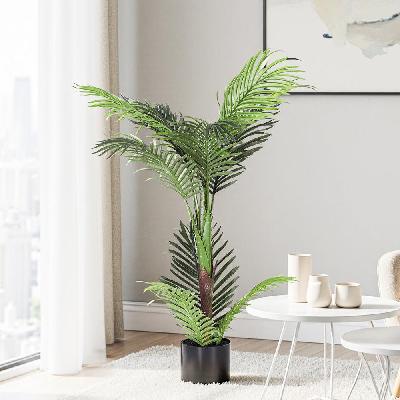100cm artificial palm tree faux trees indoor decor artificial plants lifelike plant