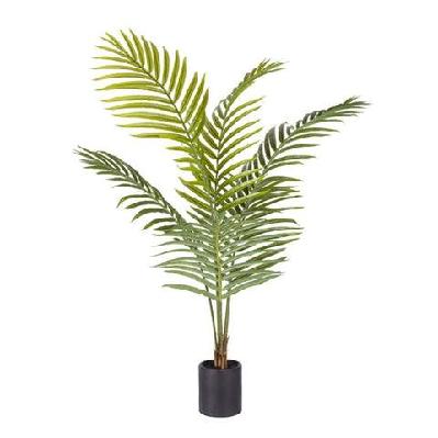 120cm green artificial indoor rogue areca palm tree fake tropical plant home office decor