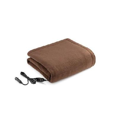 12v car electric blanket - brown brown