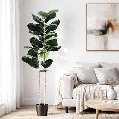 150cm artificial fiddle tree faux trees indoor decor artificial plants lifelike plant 1.5m