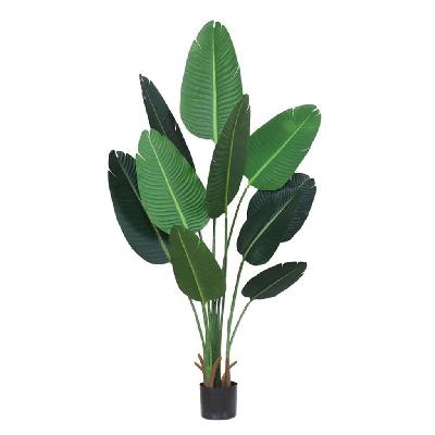 180cm green artificial indoor nordic wind traveller banana plant fake decorative tree