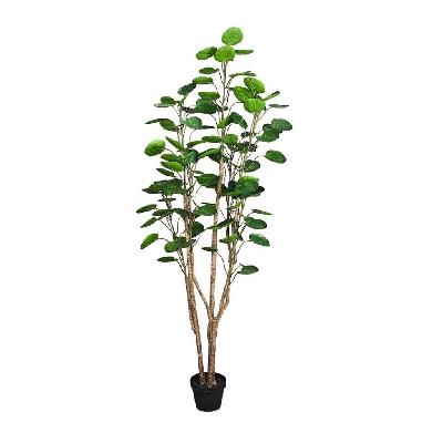 180cm green artificial indoor pocket money tree fake plant simulation decorative