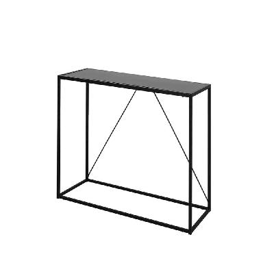 2-tier console table office furniture desk hallway side entry hall display shelf