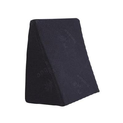 2x cool gel memory foam wedge pillow – 3-in-1 back, leg and head support | 61x61x30cm