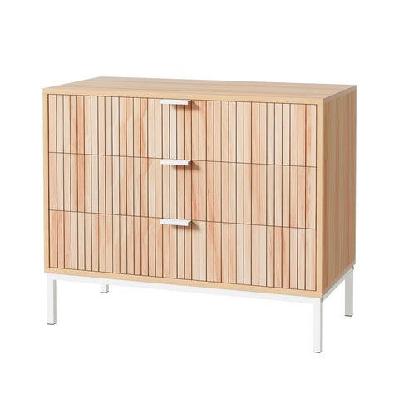 3 chest of drawers  - lura pine