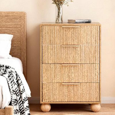 4 chest of drawers dresser tallboy pine