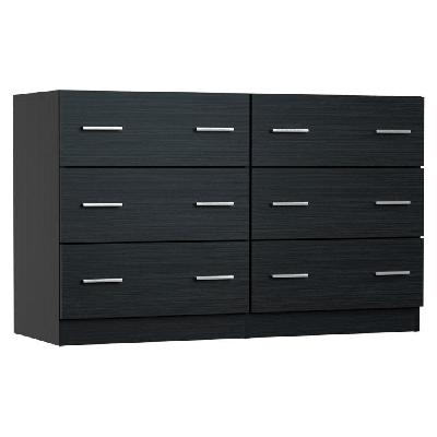 6 chest of drawers cabinet dresser table tallboy lowboy storage black