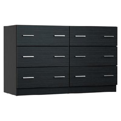6 chest of drawers cabinet dresser table tallboy lowboy storage black