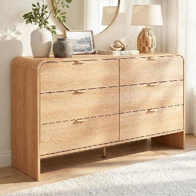 6 chest of drawers dresser cabinet pine