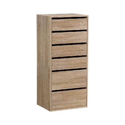 6 chest of drawers dresser tallboy pine