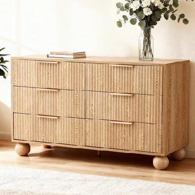 6 chest of drawers dresser tallboy pine