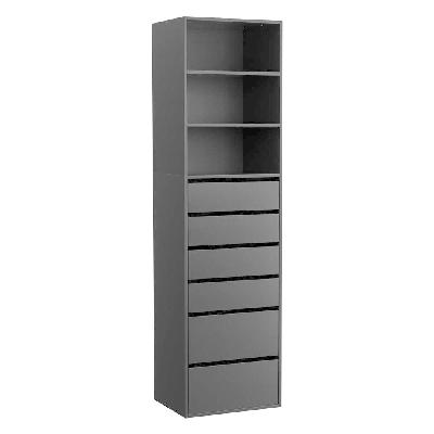 6 chest of drawers tallboy cabinet black