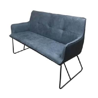 6ixty ideal modern scandinavian 2-seater sofa - dark grey