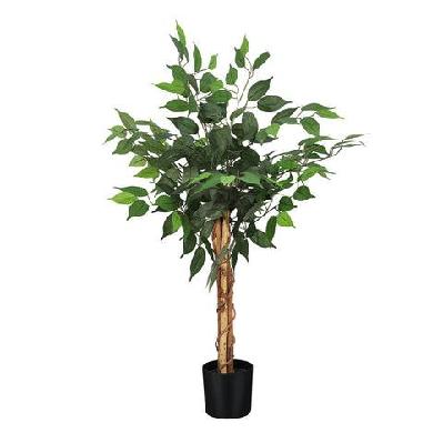 90cm artificial tree | faux green plant for indoor decor and holiday display
