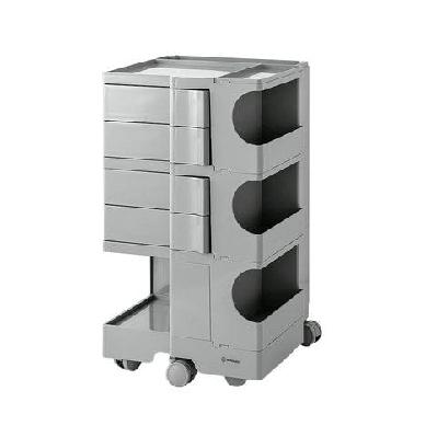 artissin bedside table side tables nightstand organizer replica boby trolley 5tier grey