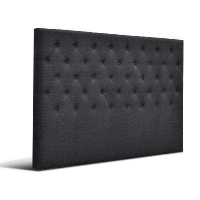 king size bed head headboard bedhead fabric frame base cappi charcoal