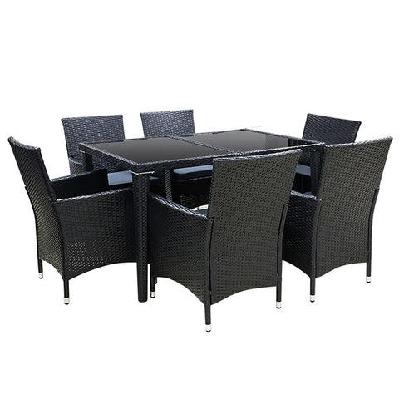 outdoor furniture 7pcs dining set