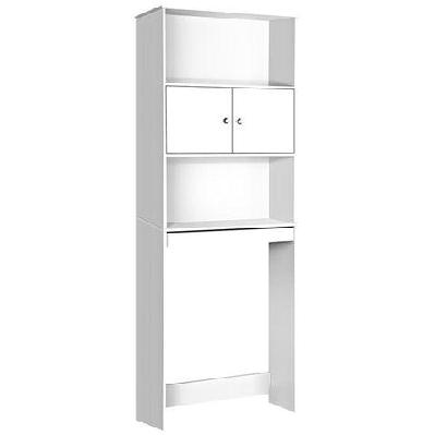 bathroom storage cabinet - white