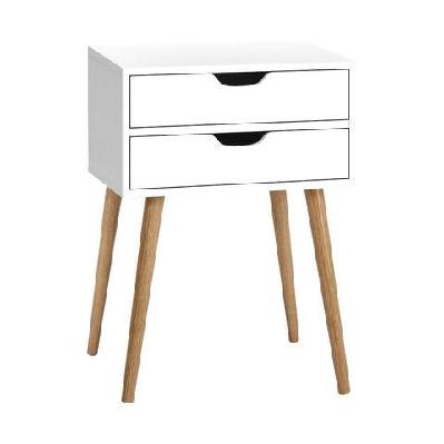 bedside tables drawers side table nightstand wood storage cabinet white