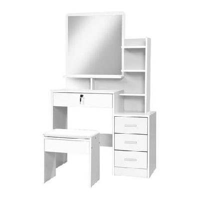 dressing table mirror stool jewellery cabinet makeup organizer drawer