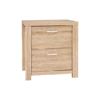 bedside table lamp side tables drawers nightstand unit beige wood